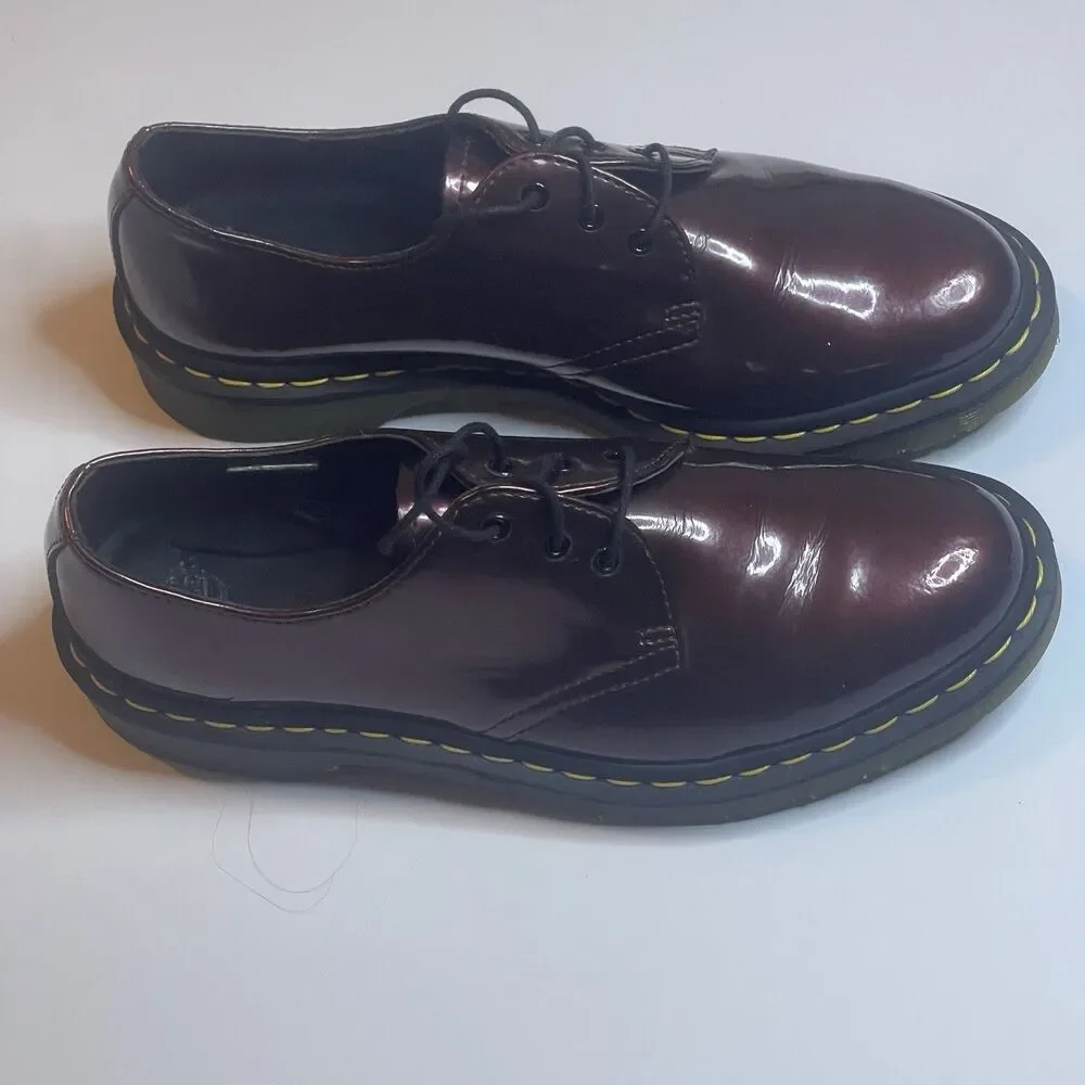 Dr. Martens 10084 Cherry Red Lacquered Lady’s US L Size 9 Y2K AW004